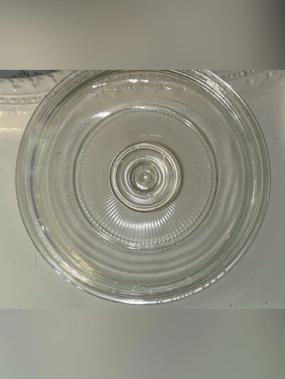 Pyrex G-5-C replacement lid Clear Glass Lid
